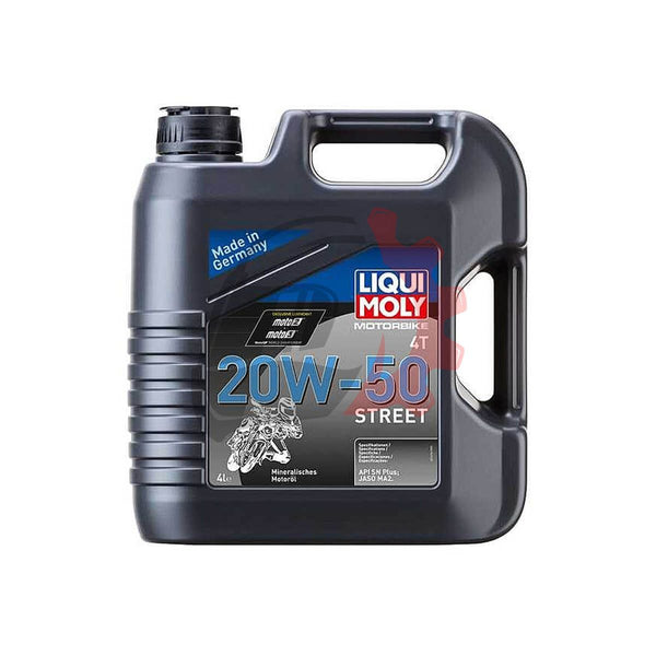 Óleo Liqui Moly Street Mineral 20w50 4T (4Litros)