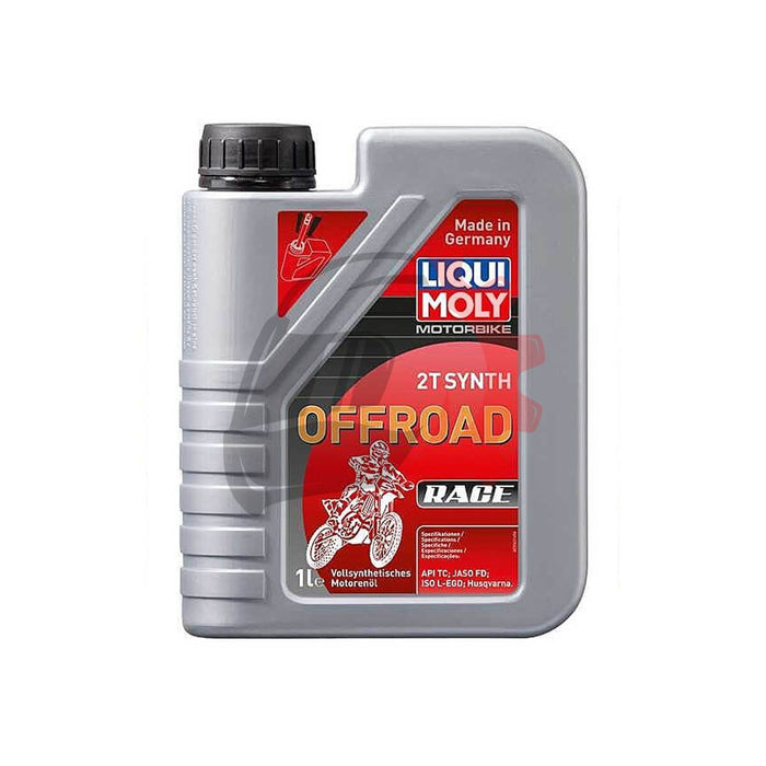 Óleo Mistura Liqui Moly 100% sintético 2T Off Road Race 1 LT