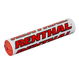 Almofada de Guiador Renthal Vermelha/ Branca (240mm)