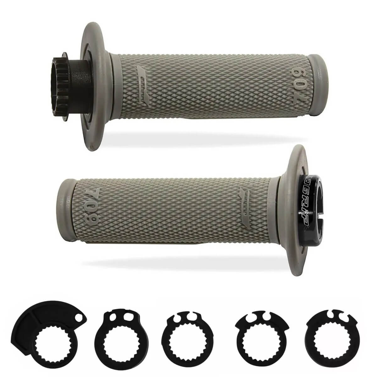 Punhos PROGRIP 709 Lock-On Cinzento