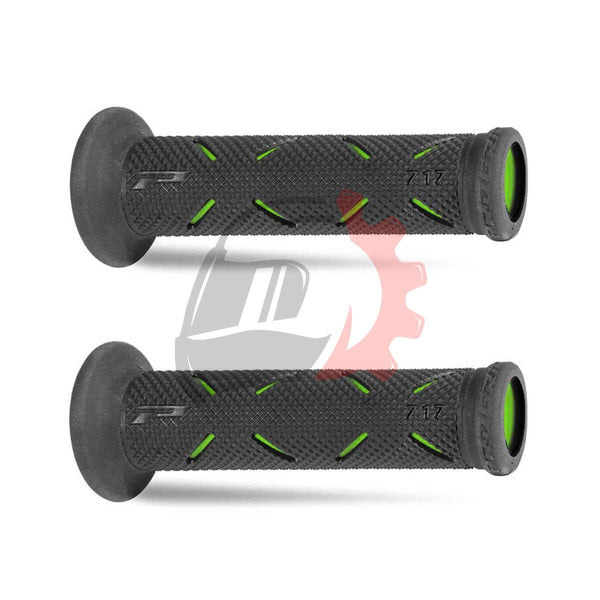 Punhos PROGRIP 717 Superbike Verde/ Preto