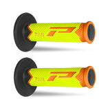 Punhos PROGRIP 788 Preto/ Branco/ Laranja Fluor