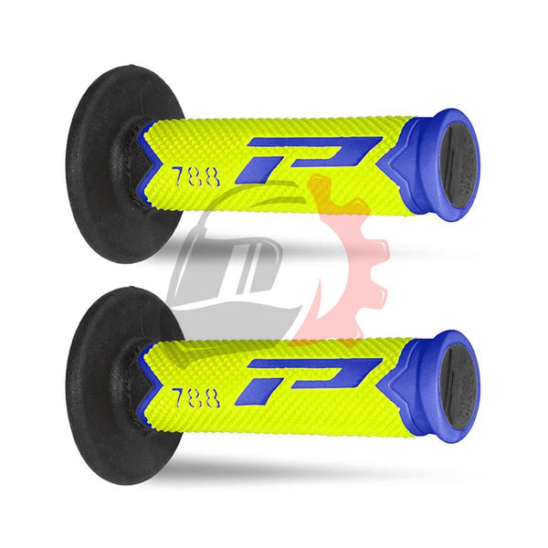 Punhos PROGRIP 788 Azul/ Amarelo Fluor/ Preto