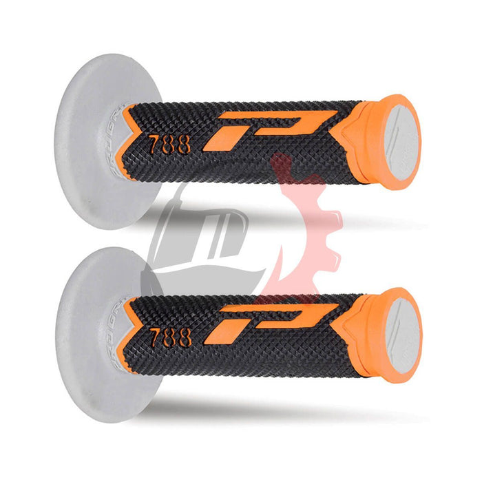 Puños PROGRIP 788 Naranja/ Gris/ Negro