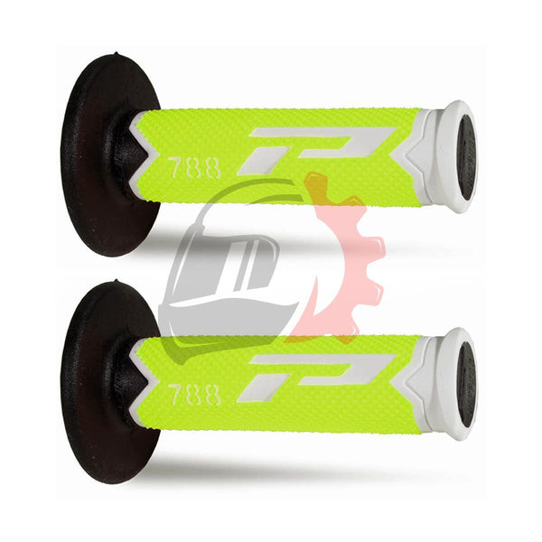 Puños PROGRIP 788 Negro/ Blanco/ Amarillo Fluor