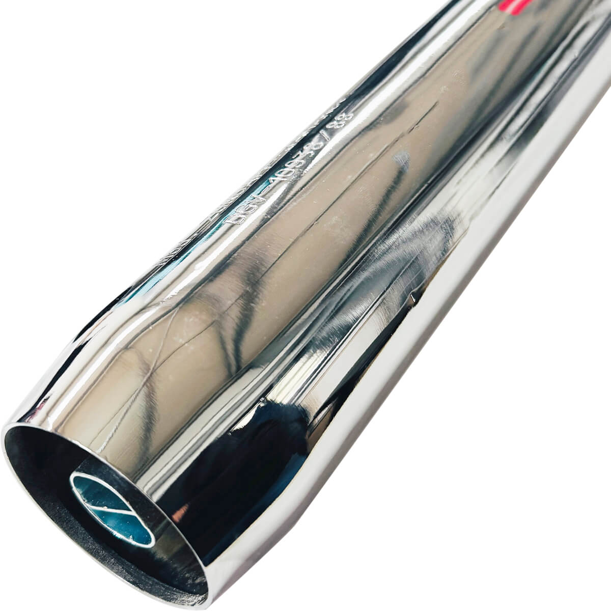 Famel Zundapp 5 Exhaust Pipe Original Chrome