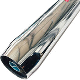 Famel Zundapp 5 Exhaust Pipe Original Chrome