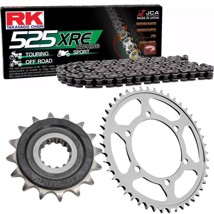 Kit Transmissão Reforçado RK Yamaha MT 09 / XSR 900