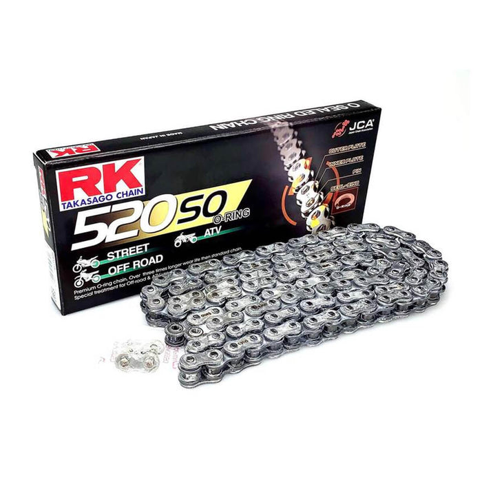 Corrente RK 520 SO 120L O-Ring Reforçada