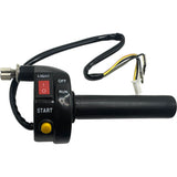 Acelerador de Punho Universal Comutador Luz/ On/Off e Start