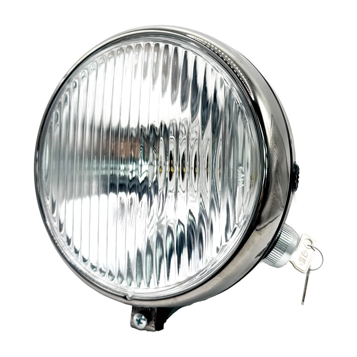 Farol M/79 Vidro Branco C/ Chave