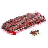 Corrente UNIBEAR 520 120L O-Ring Vermelha Reforçada