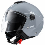 Capacete Jet UNIK VERTEX Com Óculos Nardo Grey - L