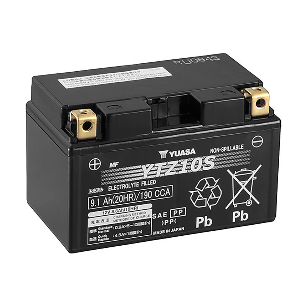 YUASA YTZ10S Battery