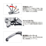 Zeta Brembo 4-Finger Pivot Clutch Lever