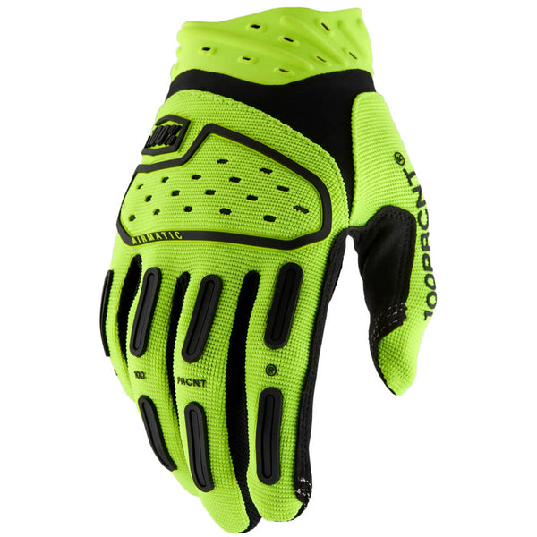 Gloves 100% AIRMATIC 2 Fluo Yellow S