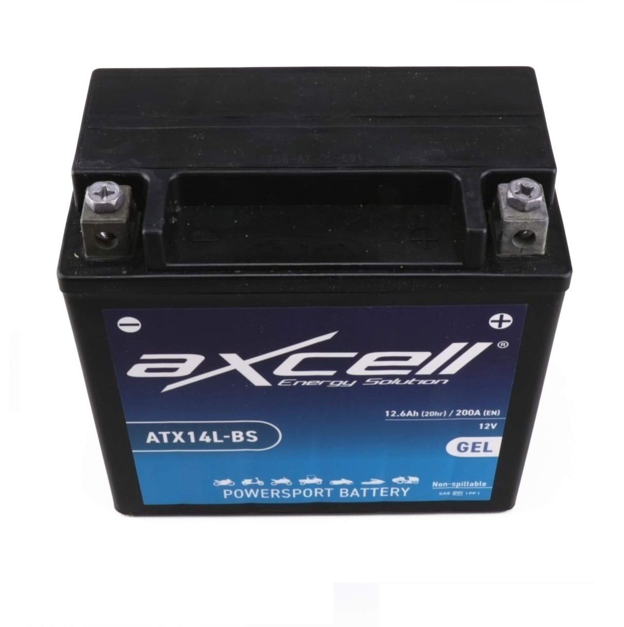 Bateria AXCELL ATX14L / YTX14L (Carregada e Ativa)