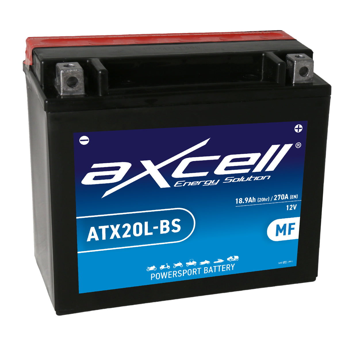 Bateria AXCELL ATX20L-BS / YTX20L-BS
