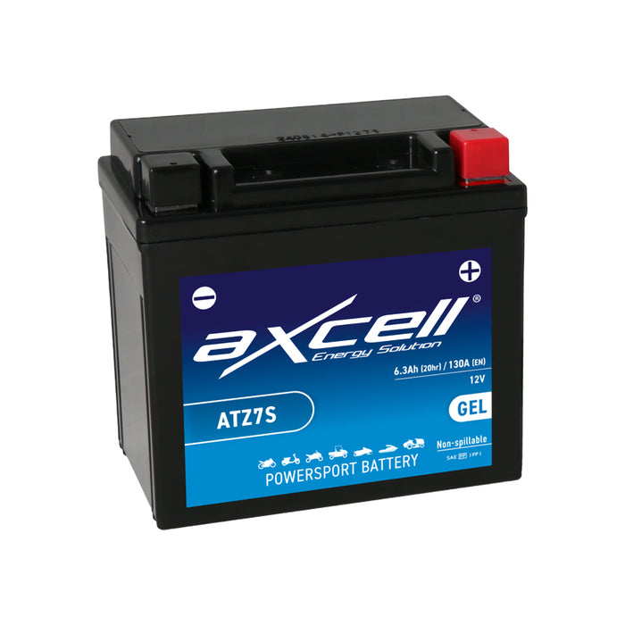 Bateria AXCELL ATZ7S / YTZ7S (Carregada e Ativa)