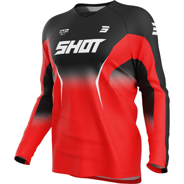 Camisola SHOT DRAW CLASH Vermelha - S