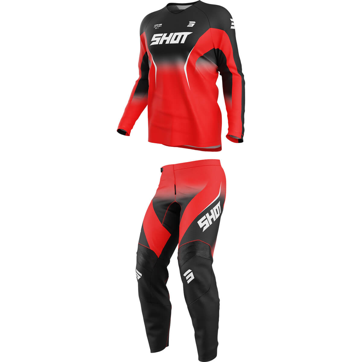 Camisola SHOT DRAW CLASH Vermelha - S