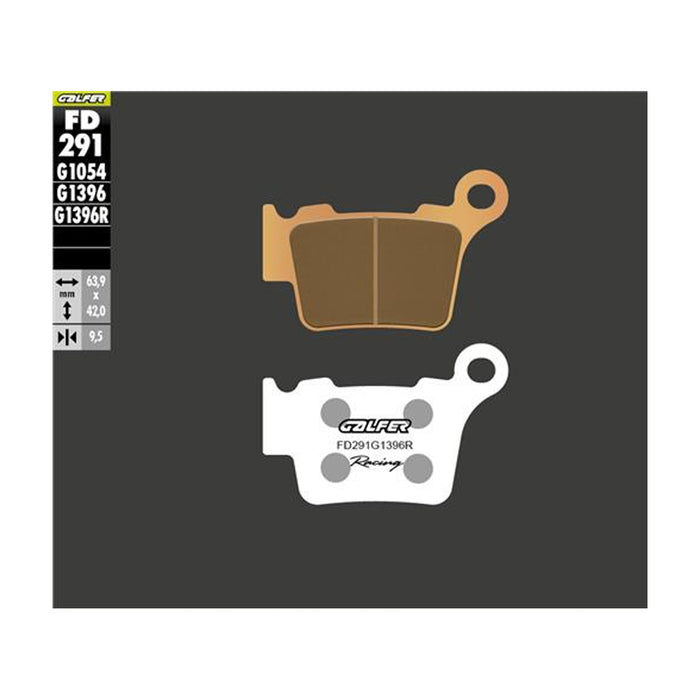 Pastilhas de Travão Off Road Racing FD291G1396 GALFER