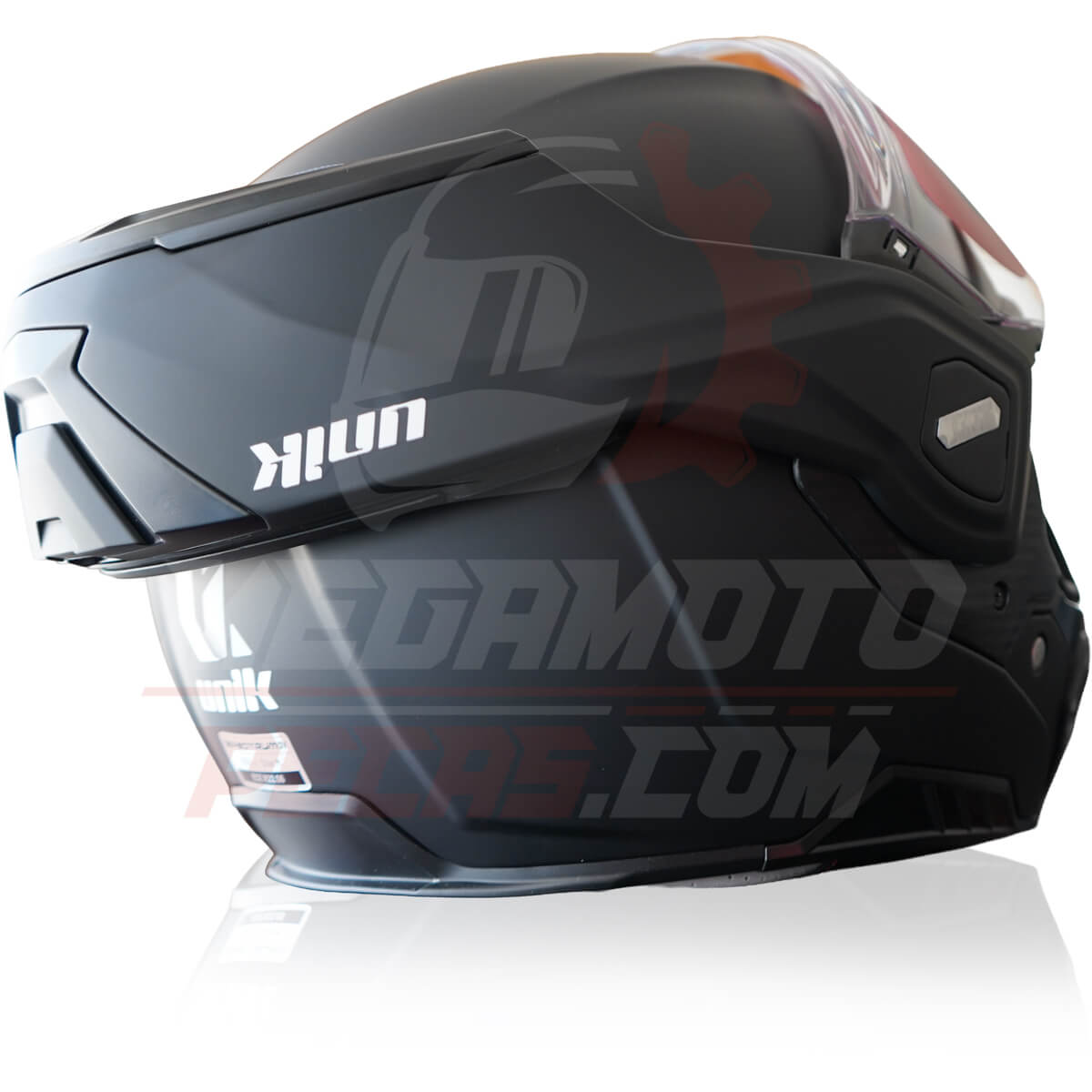 Capacete Modular UNIK Spectrum Flip-Back Preto Matte L
