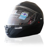 Capacete Modular UNIK Spectrum Flip-Back Preto Matte L
