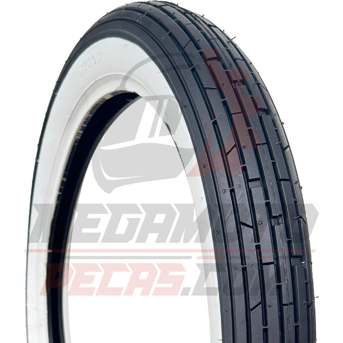 Pneu Faixa Branca 2.75-17 P212 6PR Frente