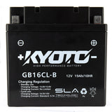 Bateria KYOTO GB16CL-B / YB16CL-B SLA (Carregada e Ativa)