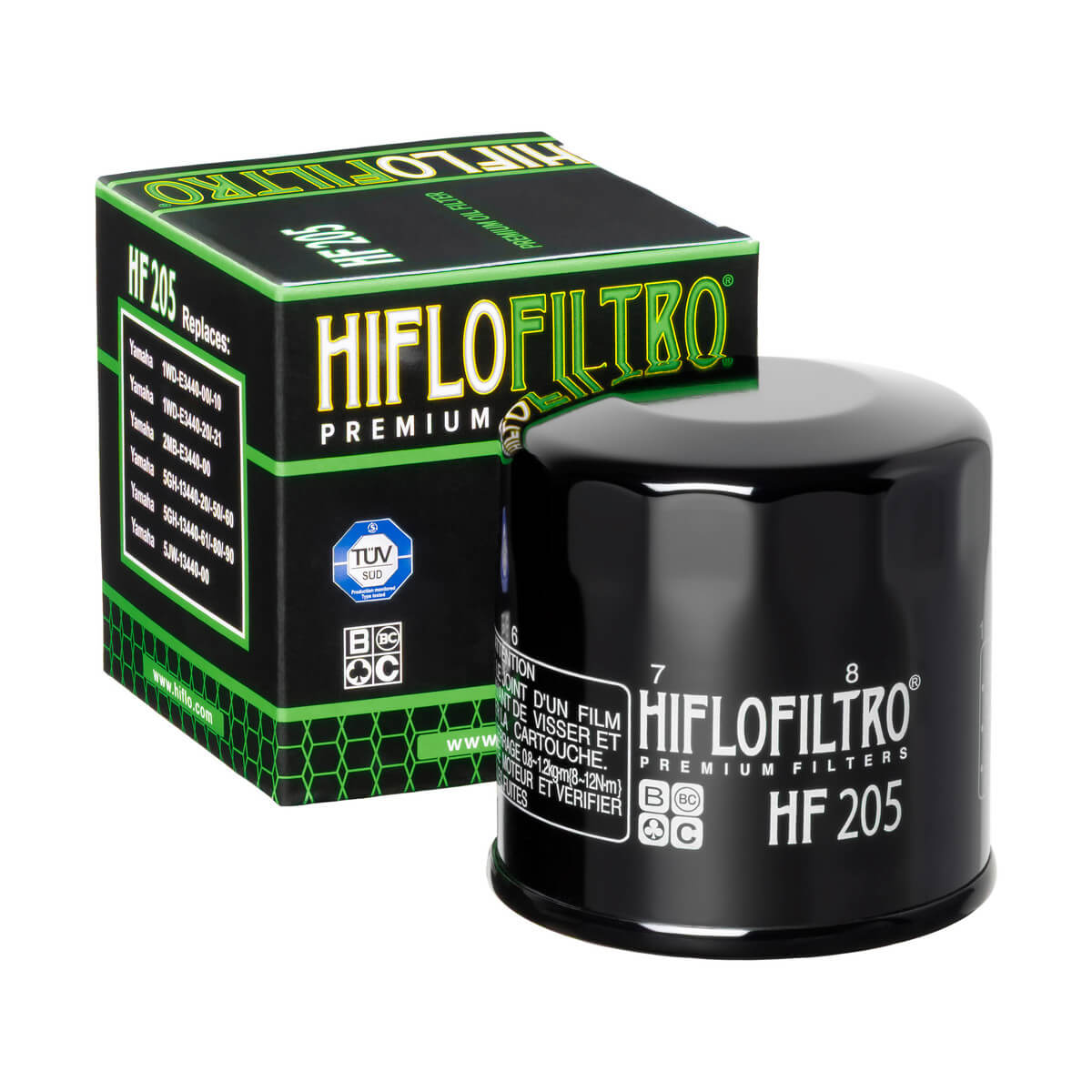 Filtro de Óleo HF205 Yamaha Hiflofiltro
