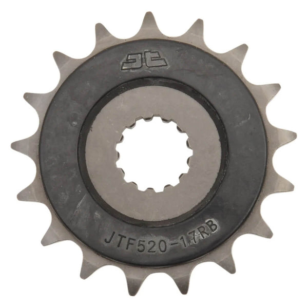Pinhão JT 520 com Borracha 17 dentes - Kawasaki/ Suzuki...