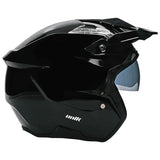 Capacete Unik Link DV com Óculos Preto Brilhante - XXL