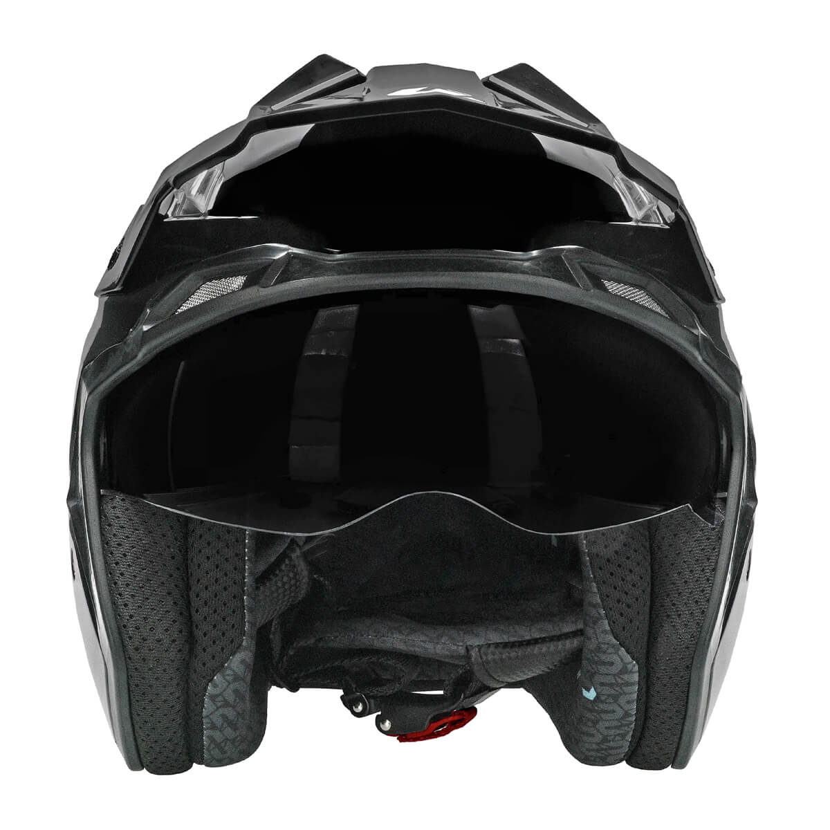 Capacete Unik Link DV com Óculos Preto Brilhante - XXL