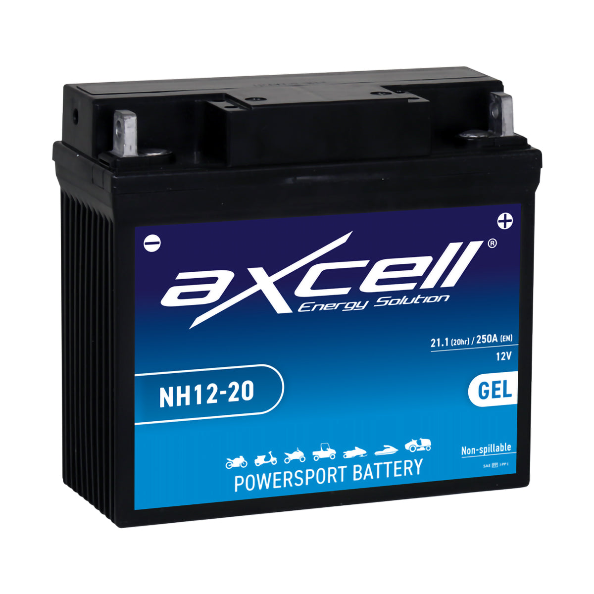 Bateria AXCELL NH12-20 BMW (Carregada e Ativa)