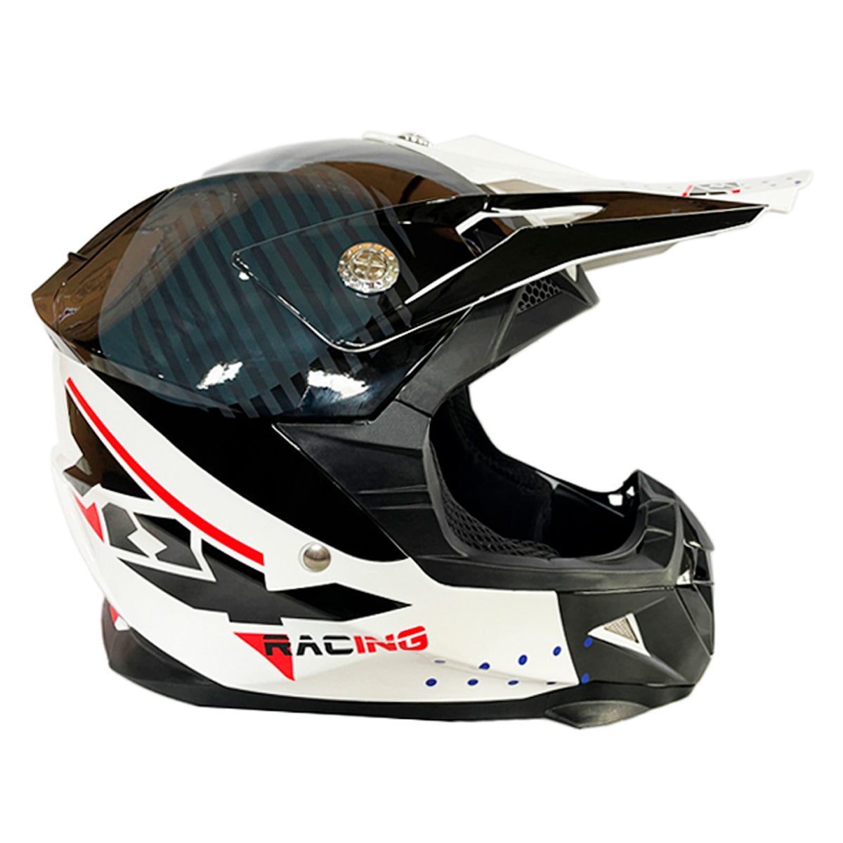 Capacete Mx (Criança) Tox Racing YM (49-50 cm) Preto