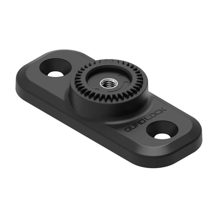Base Retangular de 2 furos QUAD LOCK 360 QUAD LOCK
