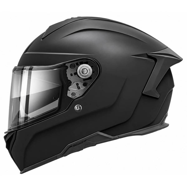 Capacete Unik Ultra DV com Óculos Preto Mate - S
