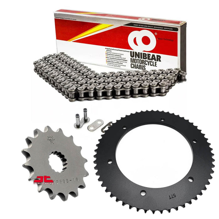 Kit Transmissão Unibear Yamaha DTR 125 (16-57)
